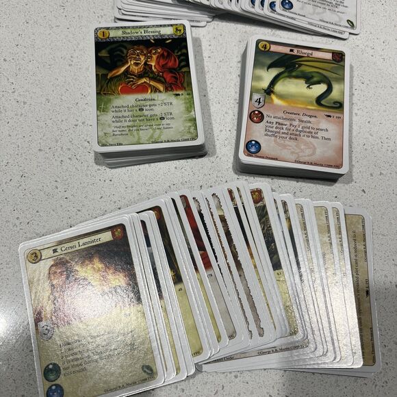 A Game of Thrones The Card Game George R. R. Martin 2008 LCG Fantasy Flight - Picture 7 of 7